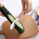 Portable Foldable Fruit Paring Knife Household Kitchen Ceramic Fruit Knife