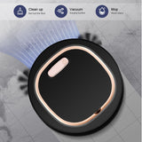 3 In 1 Intelligent Robot Vacuum Cleaner 1200 mAh Battery Suction Vacuum Cleaner Robot for Floors Pet Hair Dust