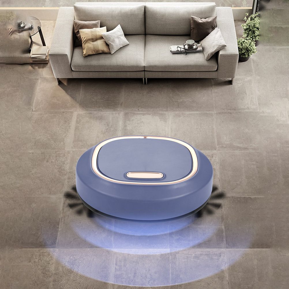 3 In 1 Intelligent Robot Vacuum Cleaner 1200 mAh Battery Suction Vacuum Cleaner Robot for Floors Pet Hair Dust