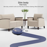 3 In 1 Intelligent Robot Vacuum Cleaner 1200 mAh Battery Suction Vacuum Cleaner Robot for Floors Pet Hair Dust