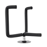 Guitar Wall Mount Acoustic Electric Classical Guitar Wall Hanger Slat Wall Horizontal Guitar Holder Stand Rack - Rear View