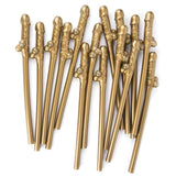 30pcs Novelty Bachelor Straws Food Grade Plastic Straws for Sexy Hen Night Party Bar Bachelorette Party