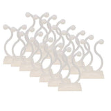50Pcs Climbing Plant Fixture Clips Garden Vines Sticky Clips Wall Vines Fixed Holder
