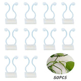 50Pcs Climbing Plant Fixture Clips Garden Vines Sticky Clips Wall Vines Fixed Holder - Extra Image