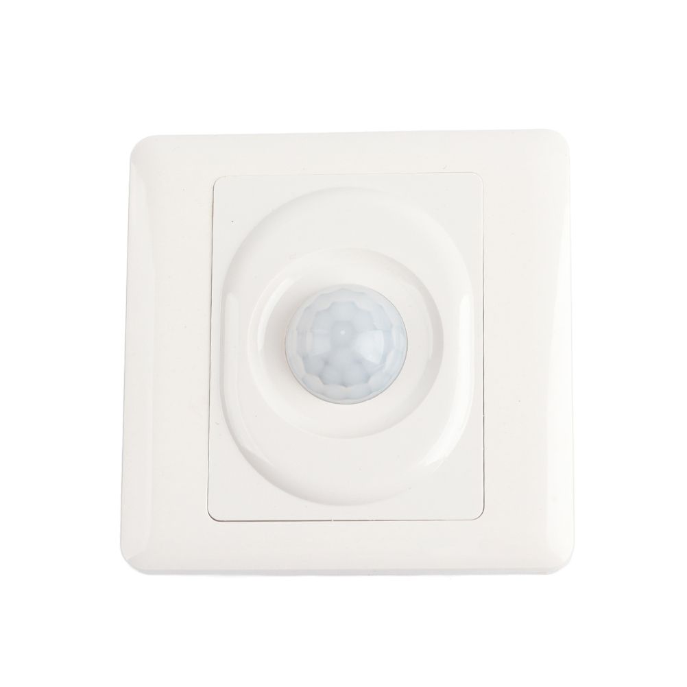 220V Automatic Infrared PIR Body Motion Sensor Switch Wall Mount LED Night Light