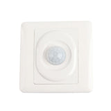 220V Automatic Infrared PIR Body Motion Sensor Switch Wall Mount LED Night Light