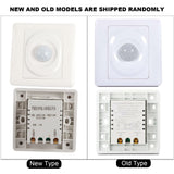 220V Automatic Infrared PIR Body Motion Sensor Switch Wall Mount LED Night Light