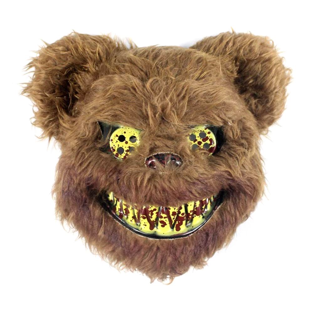 Halloween Horror Mask Rabbit Bear Cosplay Carnival Party Costume Christmas Halloween Face Mask Costume