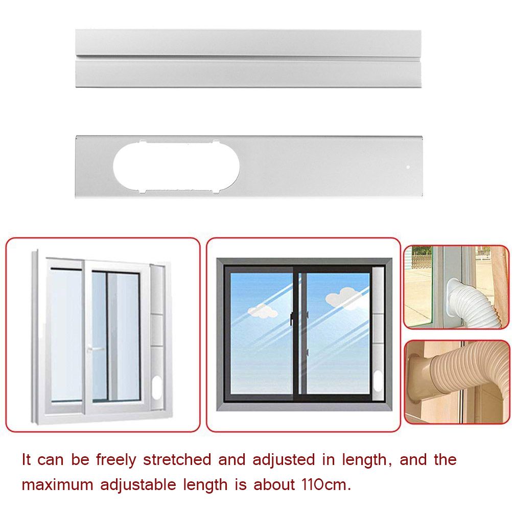 Universal Mobile Air Conditioner Adjustable Window Sealing Plate Splint Baffle