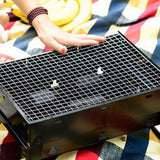 2Pcs Grill Mesh Mats Stainless Steel Non Stick Mesh Grill Mats Back Grids for Grilling Meat Vegetable Seafood