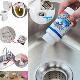 Kitchen Sewer Pipes Deodorant 110g Strong Pipeline Dredge Agent Toilet Cleaning Powder - Front View