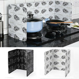 Folding Oil Splatter Shield Splash Proof Panels Gas Stove Shield for Kitchen - Extra Image