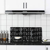 Folding Oil Splatter Shield Splash Proof Panels Gas Stove Shield for Kitchen - 45-Degree Angle