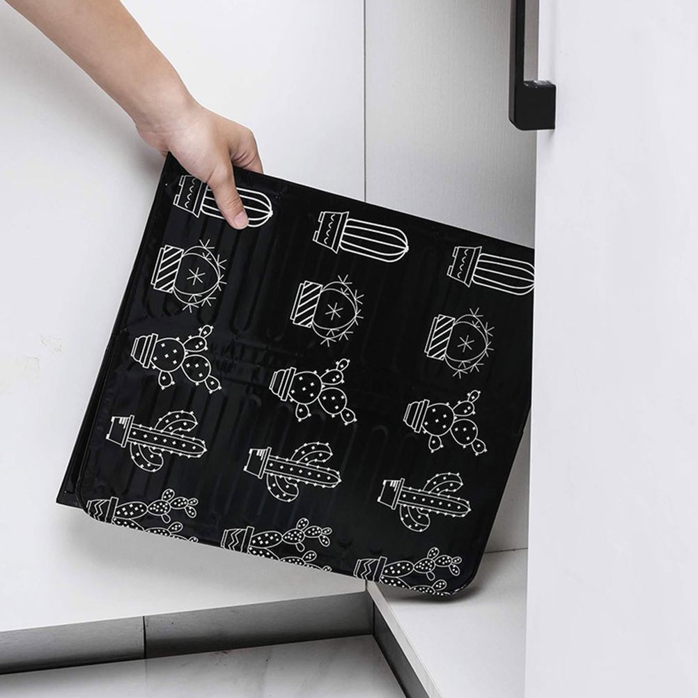 Folding Oil Splatter Shield Splash Proof Panels Gas Stove Shield for Kitchen