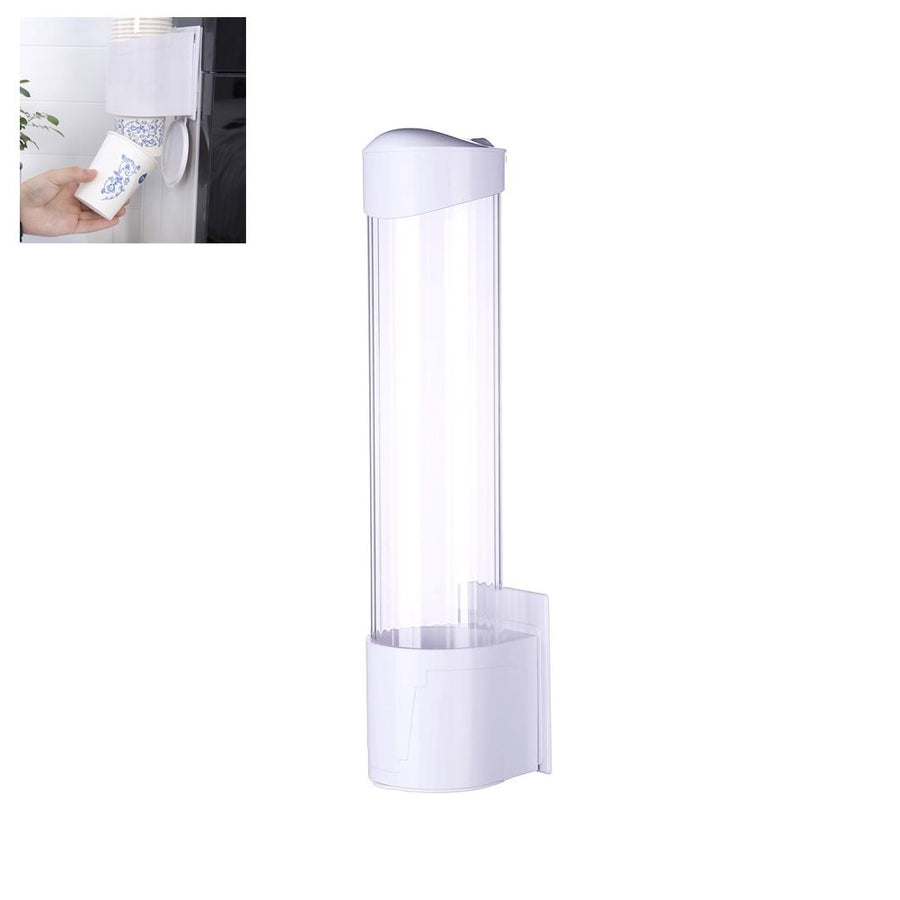 Disposable Paper Cup Holder Anti Dust Paper Cup Dispenser Automatic Water Cup Holder