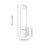 Disposable Paper Cup Holder Anti Dust Paper Cup Dispenser Automatic Water Cup Holder