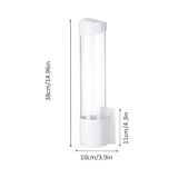 Disposable Paper Cup Holder Anti Dust Paper Cup Dispenser Automatic Water Cup Holder - Side View