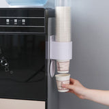 Disposable Paper Cup Holder Anti Dust Paper Cup Dispenser Automatic Water Cup Holder