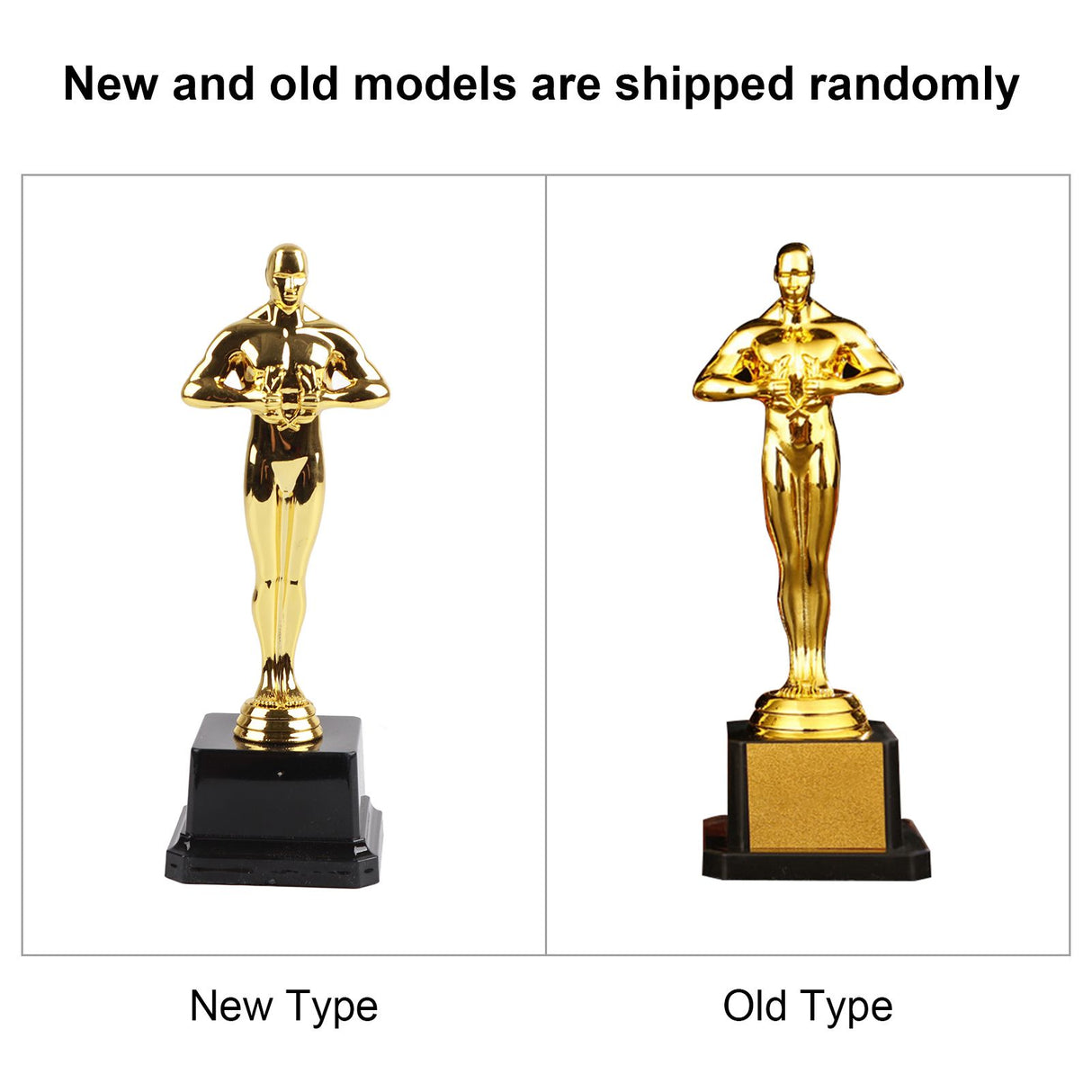 19/22/24 cm Gold Plated Trophy Little Golden Man Trophy Competition Souvenir