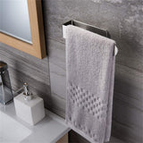 Stainless Steel Towel Racks Holder Towel Storage Rack Hanger for Bathroom Shelf Rack - Side View