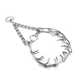 Adjustable Dog Training Prong Collar Metal Pinch Training Chain Collar Prong Pet Choke Collars Dog Necklace - Extra Image