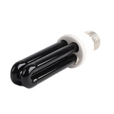 E27 UV Ultraviolet Fluorescent Blacklight CFL Light Bulb Nightclub Bar Germicidal Lamp Pest Killing Light - Rear View
