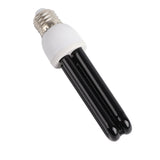 E27 UV Ultraviolet Fluorescent Blacklight CFL Light Bulb Nightclub Bar Germicidal Lamp Pest Killing Light - Front View