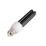 E27 UV Ultraviolet Fluorescent Blacklight CFL Light Bulb Nightclub Bar Germicidal Lamp Pest Killing Light - Top-Down View