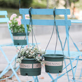 Garden Hanging Pot Plastic Hanging Flower Pot Plant Hanger with Hook