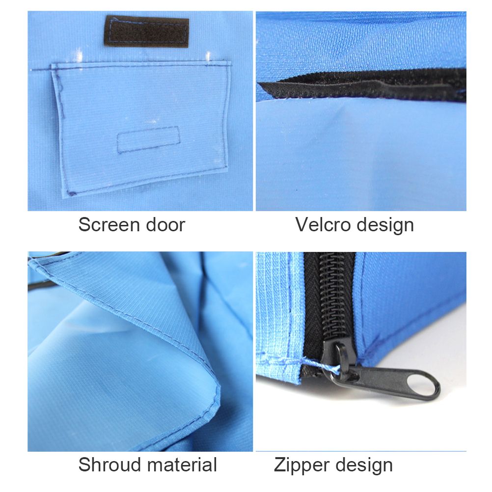 Windproof Pet Cat Rabbit Dog Crate Cover Breathable Waterproof Four Seasons Cages Cover