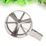 Stainless Steel Shaker Sieve Cup Mesh Crank Flour Sifter with Measuring Scale for Flour Icing Sugar - Extra Image