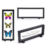 3D Floating Display Stand with Two Bases for Medallion Antique Coin Desktop Display Stand