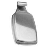 Stainless Steel Spoon Rest Stove Spoon Holder for Kitchen Spatula Ladle Brush Cooking Utensils - Top-Down View