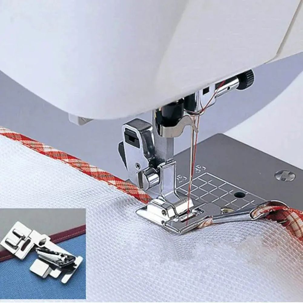 Household Sewing Machine Bias Tape Binder Metal Presser Foot Accessories For Singer Janome