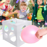 11 Holes Balloon Sizer Box Balloon Measurement Box for Birthday Party Wedding Decor