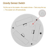 LED Drink Coasters Cup Coaster with Light Gravity Sensor Drink Pads for Bar Party Club