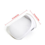 Plastic Bathroom Foot Rest Shower Shaving Leg Aid Foot Rest with Suction Cup Step Shower for Home Hotel Bathroom - Side View