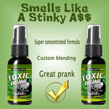 30ml Super Fart Spray Stinky Gas Mist Novel Smelly Joke Spray Party Tricks Toys - Side View