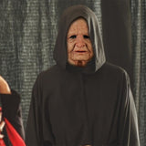 Halloween Latex Face Cover Novelty Old Man Horror Heagear for Masquerade Party - Extra Image