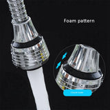 360 Degree Rotatable Faucet Tap Nozzle Filter Adapter Water Saving Filter Sprayer for Bathroom Kitchen
