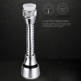 360 Degree Rotatable Faucet Tap Nozzle Filter Adapter Water Saving Filter Sprayer for Bathroom Kitchen