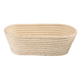 1pc Kitchen Long Dough Rattan Baskets Proofing Proving Rattan Baking Bread Basket Rattan Food Storage Baskets1pc Kitchen Long Dough Rattan Baskets Proofing Proving Rattan Baking Bread Basket Rattan Food Storage Baskets - Side View