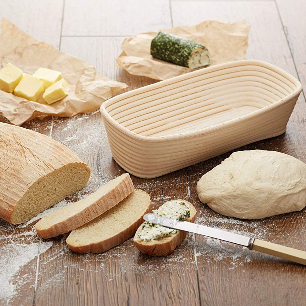 1pc Kitchen Long Dough Rattan Baskets Proofing Proving Rattan Baking Bread Basket Rattan Food Storage Baskets1pc Kitchen Long Dough Rattan Baskets Proofing Proving Rattan Baking Bread Basket Rattan Food Storage Baskets