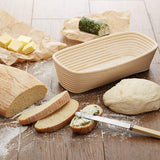 1pc Kitchen Long Dough Rattan Baskets Proofing Proving Rattan Baking Bread Basket Rattan Food Storage Baskets1pc Kitchen Long Dough Rattan Baskets Proofing Proving Rattan Baking Bread Basket Rattan Food Storage Baskets