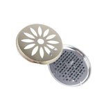 4PCS Stainless Steel Mosquito Coil Holder with Supporting Nail Teeth and Hollow Lid