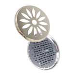 4PCS Stainless Steel Mosquito Coil Holder with Supporting Nail Teeth and Hollow Lid