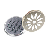 4PCS Stainless Steel Mosquito Coil Holder with Supporting Nail Teeth and Hollow Lid