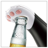 Cat Paw Shaped Bottle Opener Glass Beer Bottle Opener Kitchen Gadget Tools - Top-Down View