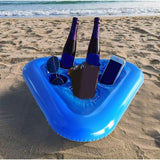 Triangle Inflatable Coaster Floating Beer Glass Holder Swimming Pool Coaster - Extra Image