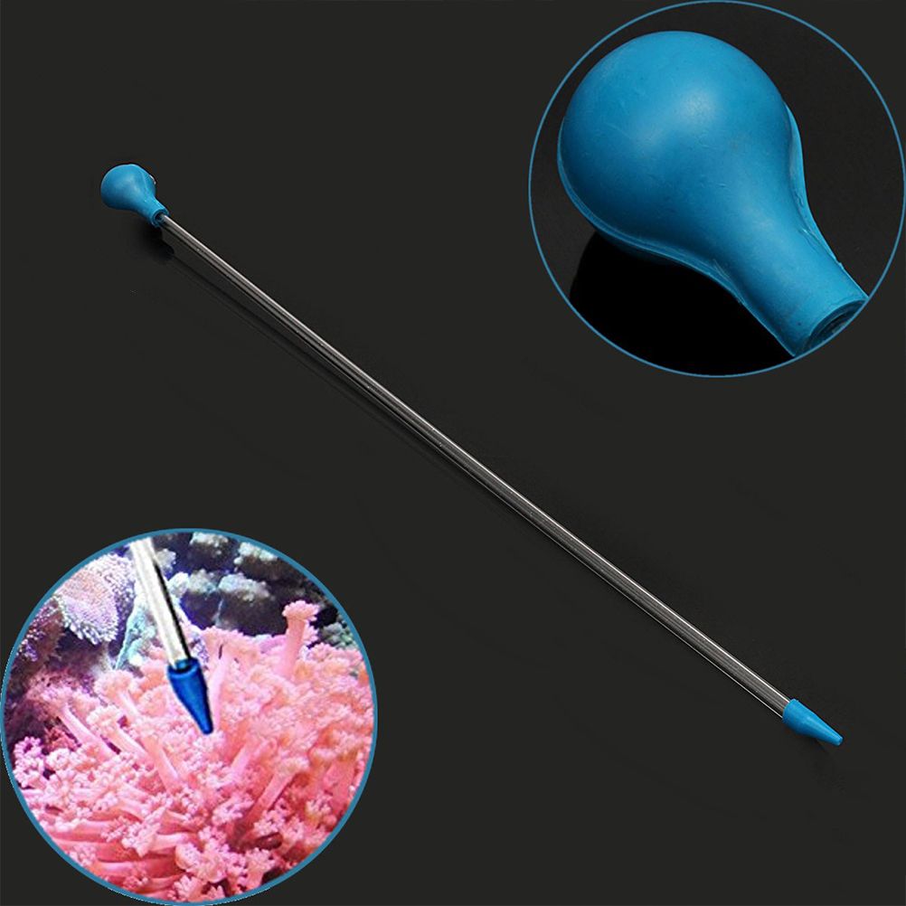 Coral Feeder SPS HPS Feeder Long Acrylic Liquid Fertilizer for Marine Fish and Coral Aquarium